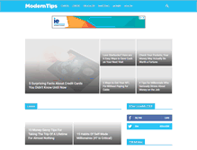Tablet Screenshot of moderntips.com